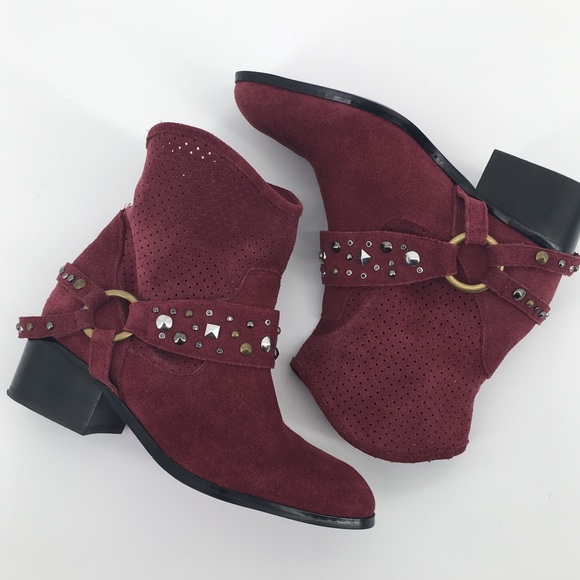 twiggy LONDON Shoes - Twiggy London Suede Western Ankle Boots